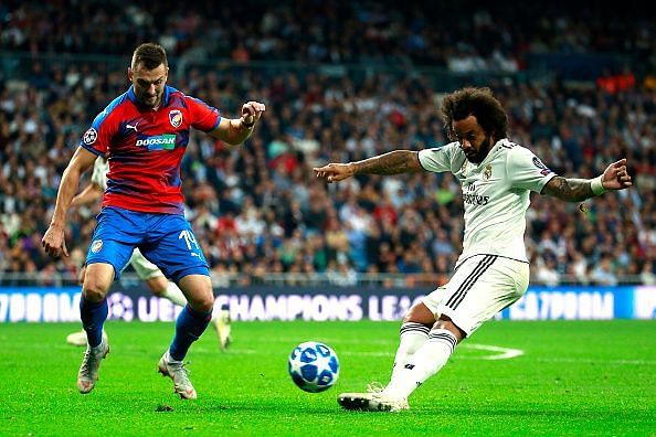 Marcelo was a constant danger down the left